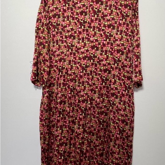 Chic Geometric Pattern Dress - Picture 4 of 4